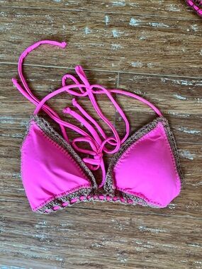 Hot Pink Brazilian Bikini